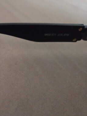 Vintage Gianni Versace Black Unisex Sunglasses MOD S71 COL 91M